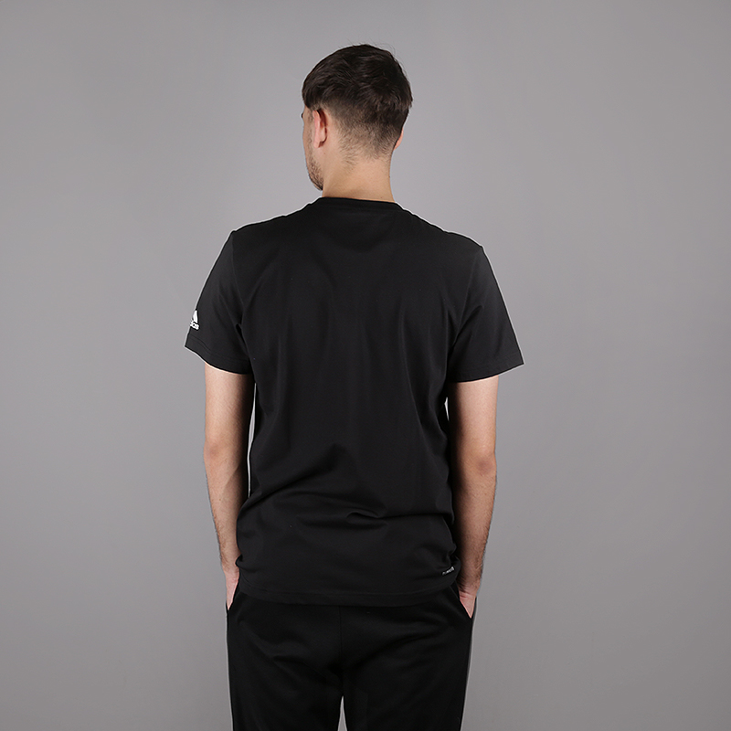 мужская черная футболка adidas Creator Park DX0323 - цена, описание, фото 4